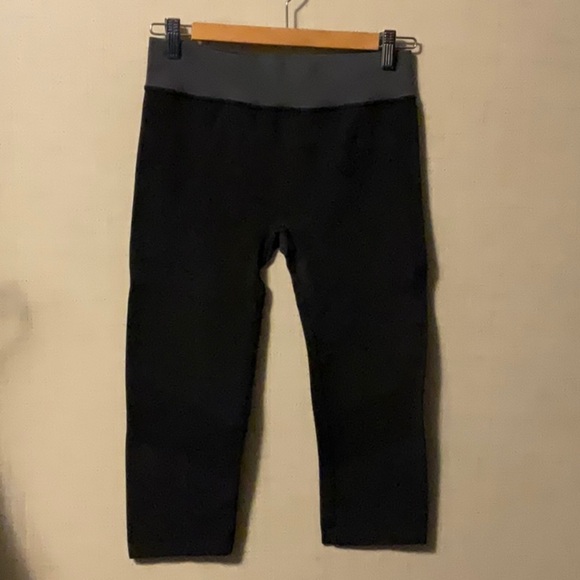 Champion Women's Black and Gray Leggings - Picture 1 of 4